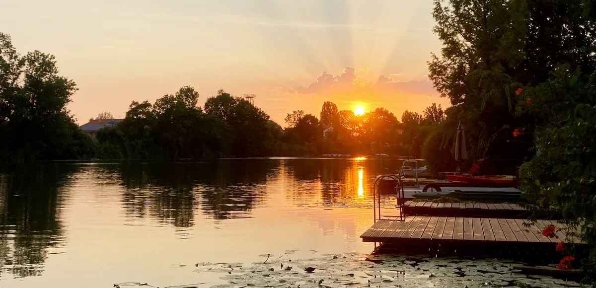 Sunset on the Holt-Körös