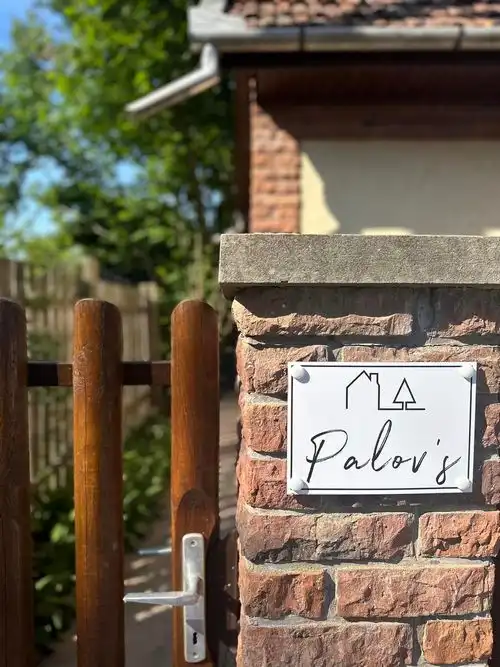 Palov's vízparti vendégház Körös-parton közvetlen stéggel bejarati tabla